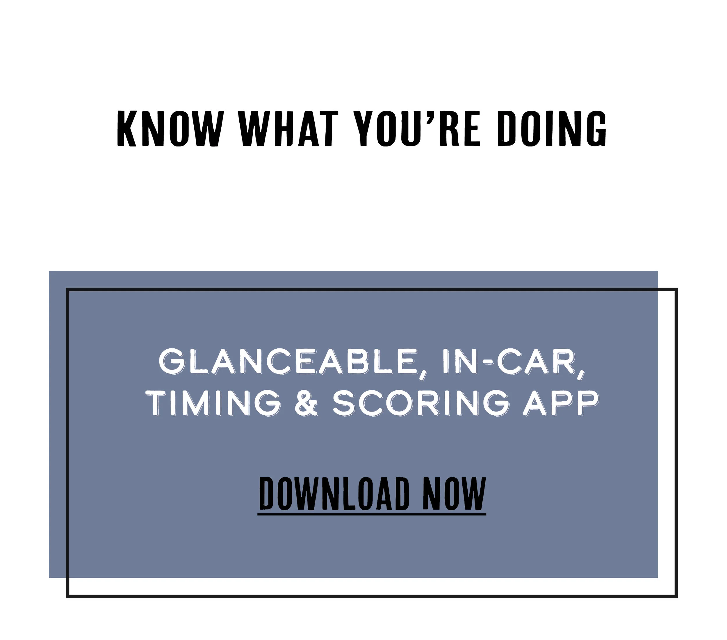 know what you're doing