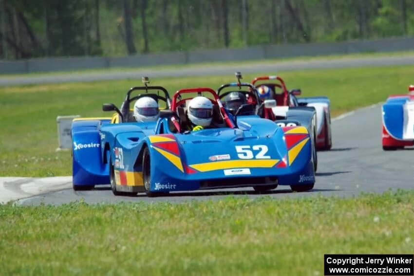 Jim Nash on the track